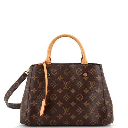Montaigne Handbag Monogram Canvas BB