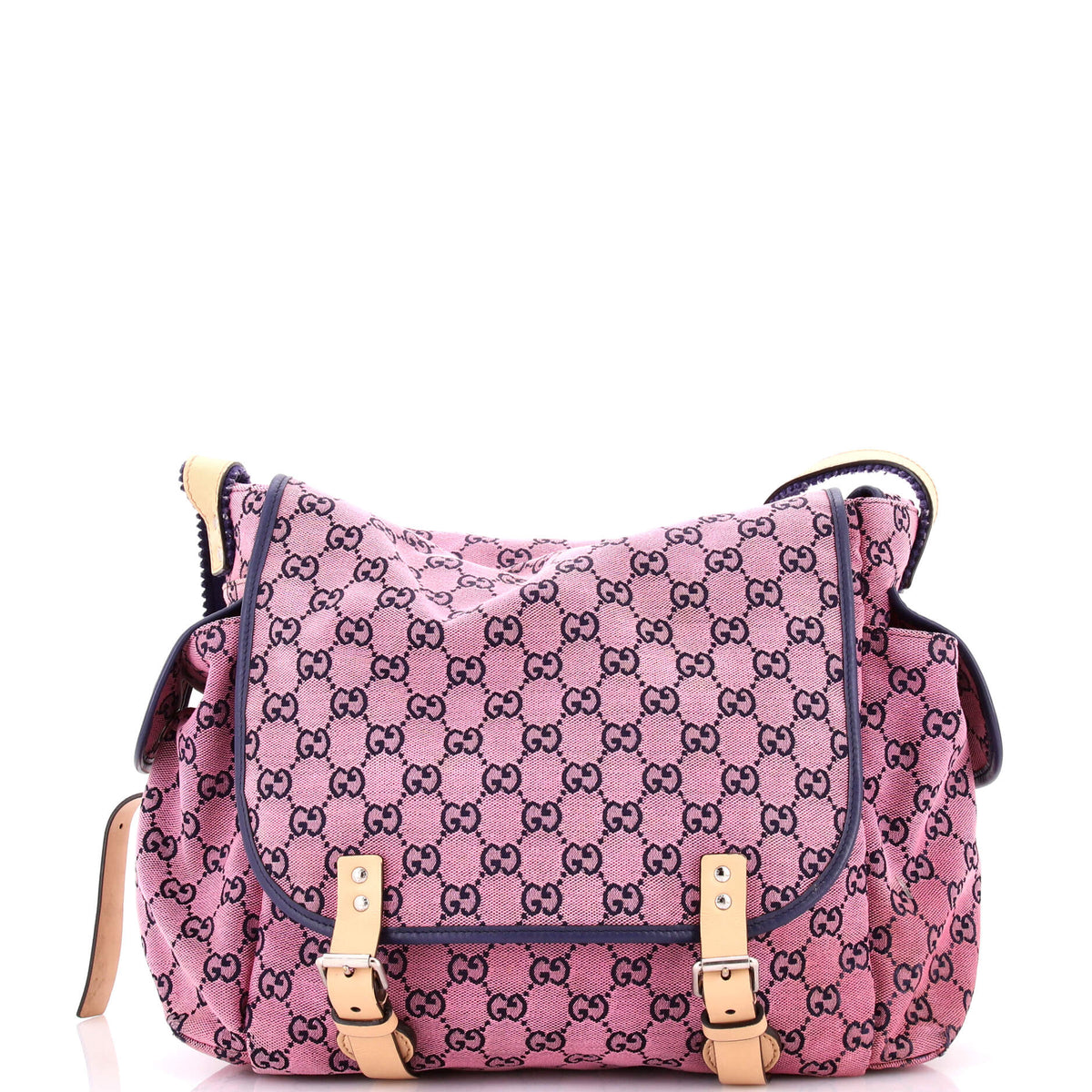 Gucci GUCCI Diaper Flap Bag GG Canvas