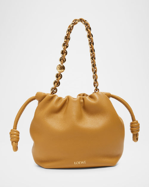Flamenco Mini Shoulder Bag in Napa Leather