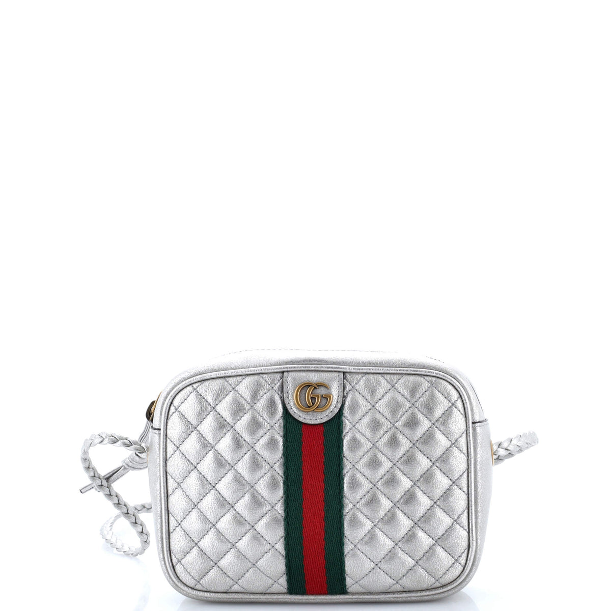 Gucci GUCCI Trapuntata Camera Bag Quilted Leather Mini