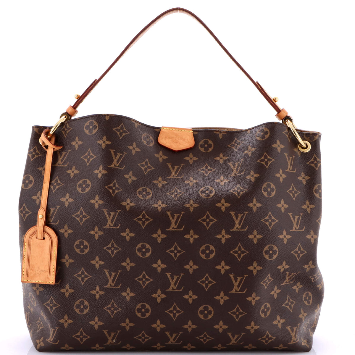 Louis Vuitton Graceful Handbag Monogram Canvas MM