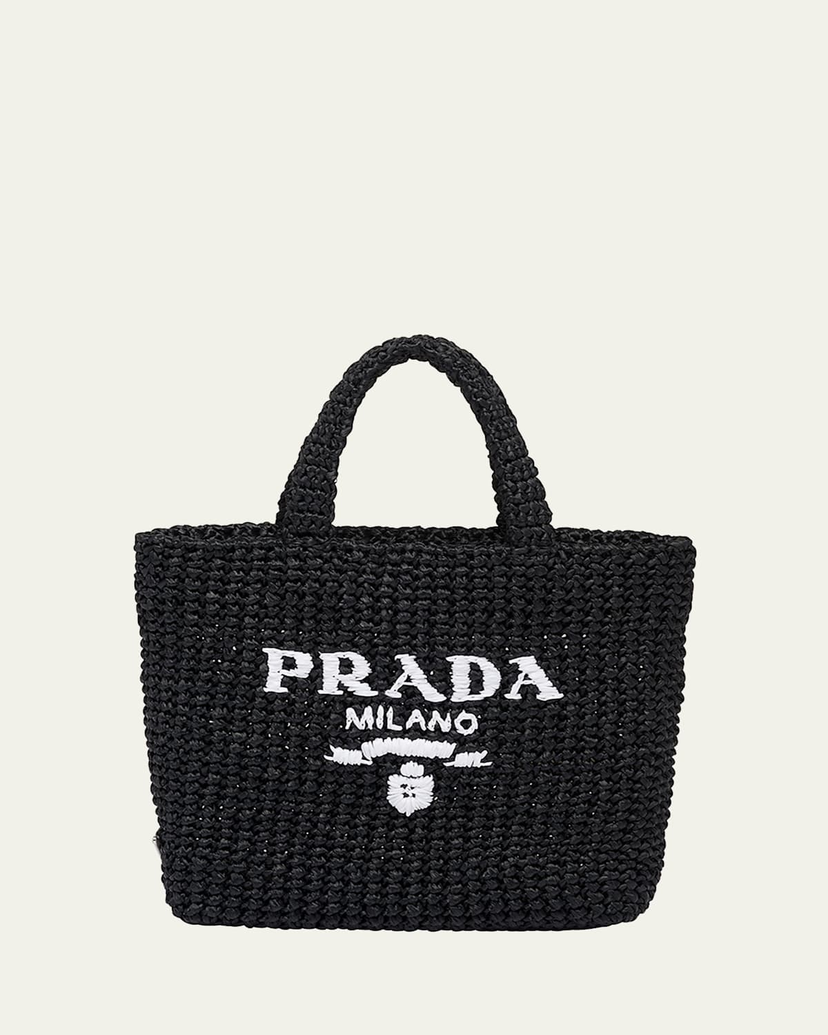 Prada Small Crochet Tote Bag