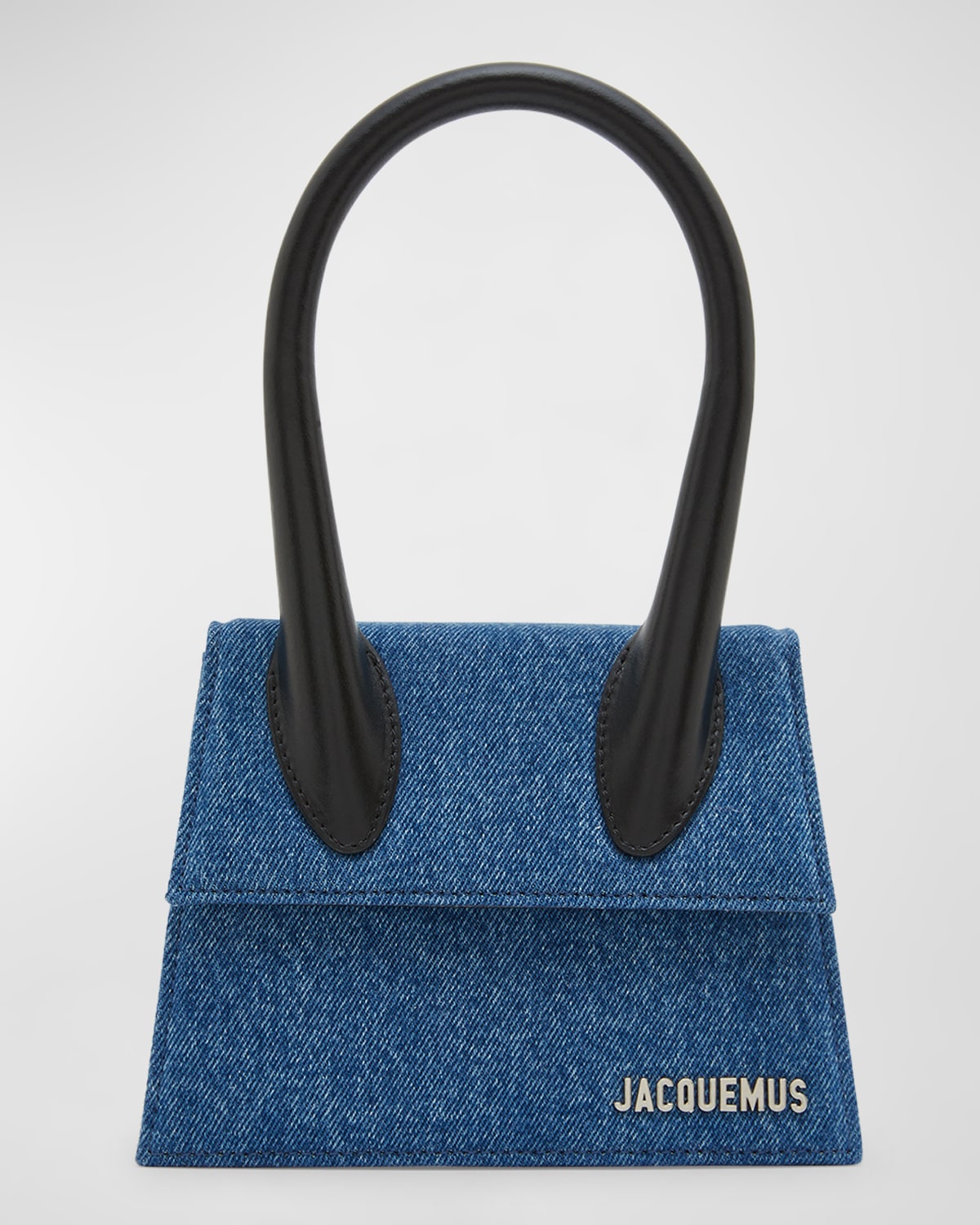 Jacquemus Le Chiquito Moyen Denim Top-Handle Bag