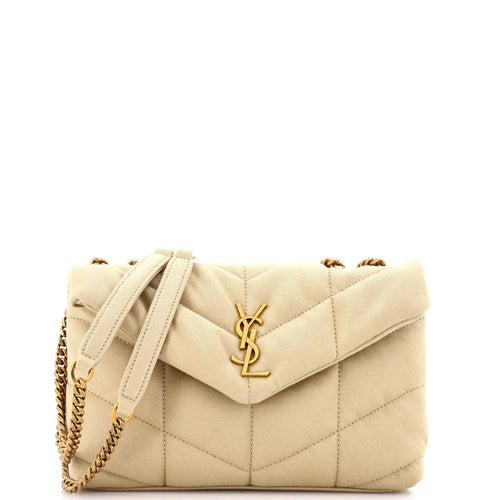 Loulou Puffer Shoulder Bag Quilted Canvas Mini