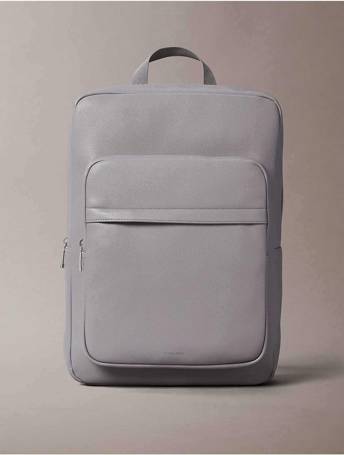 Calvin Klein Men's Micro Pebble Slim Backpack - Grey