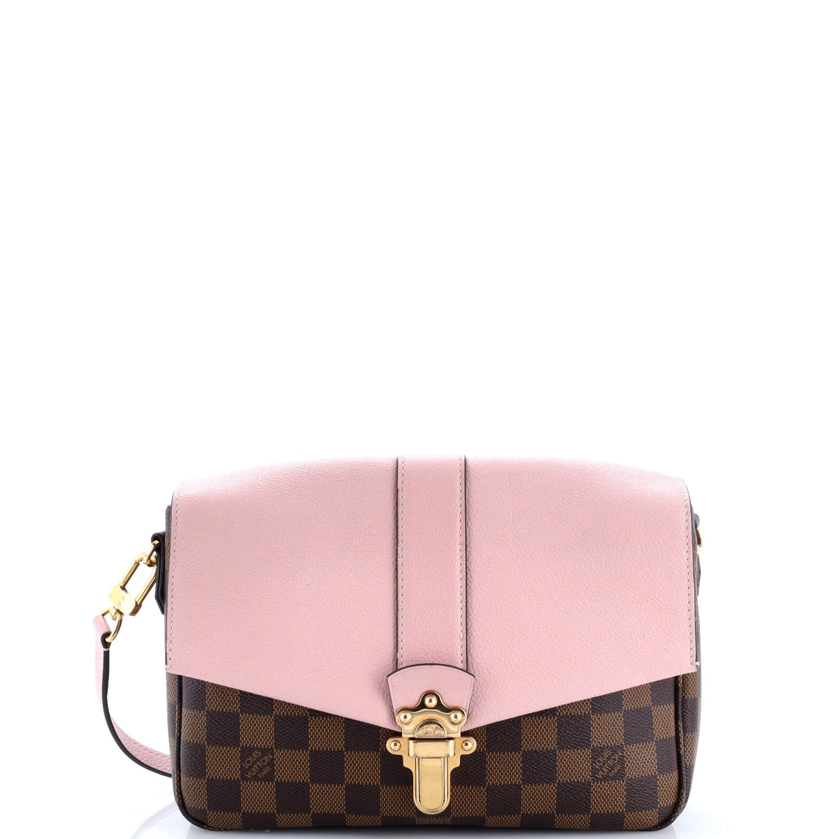 Louis Vuitton Clapton Handbag Damier and Leather PM