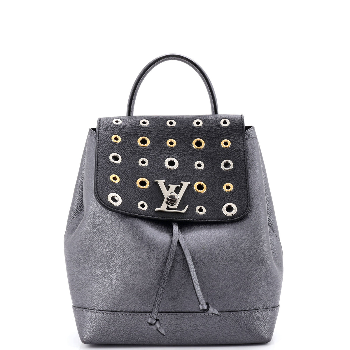 Louis Vuitton Lockme Backpack Eyelet Leather