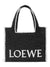 Women's LargeFont Tote in Black | A685B60X01