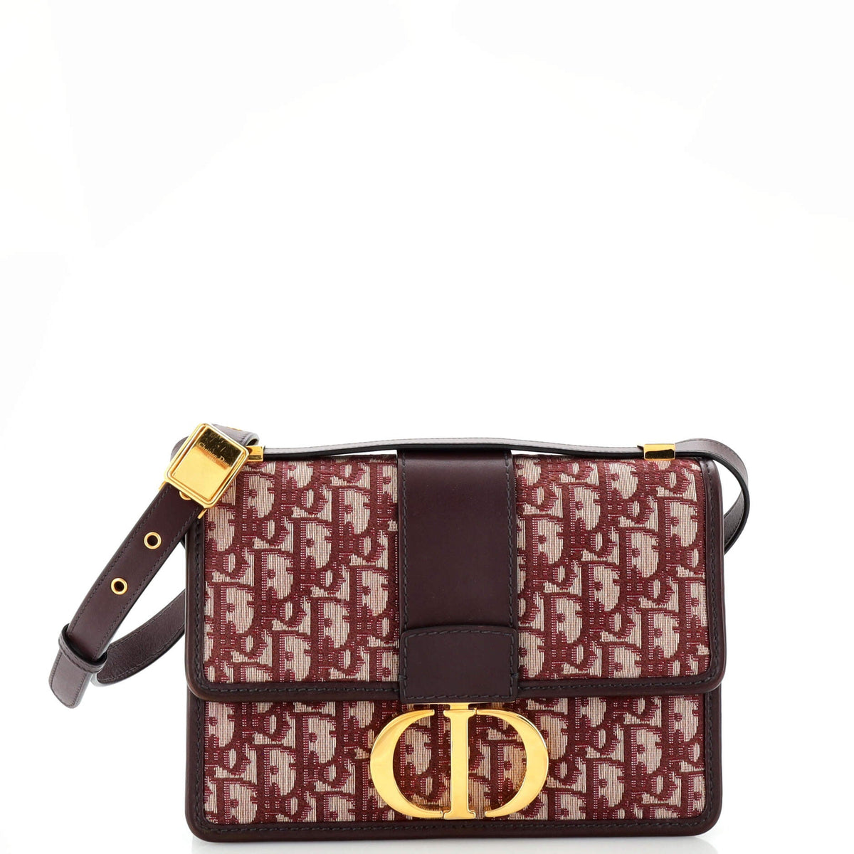 Christian Dior 30 Montaigne Flap Bag Oblique Canvas