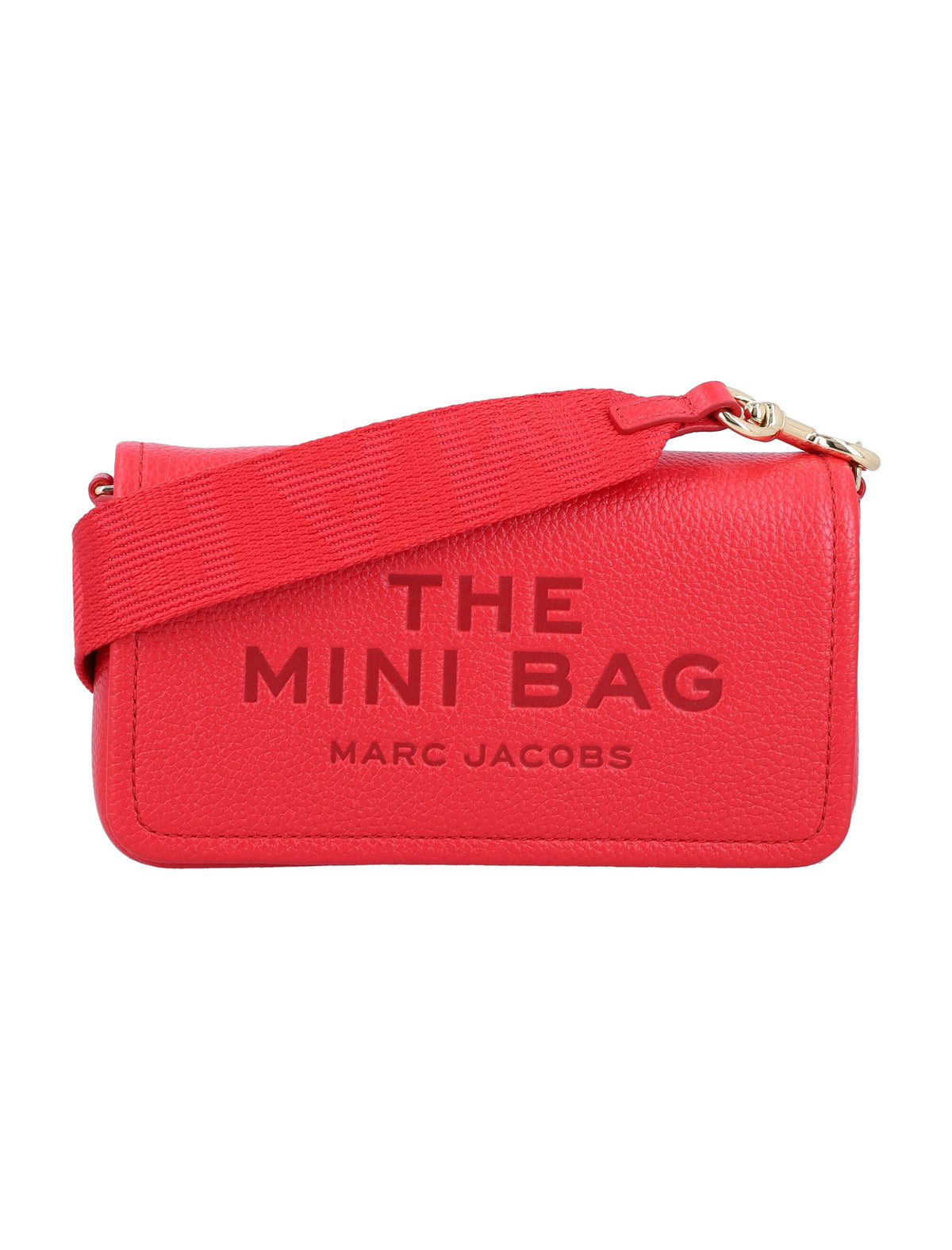 Marc Jacobs Women's The Leather Mini Bag in True Red | 24A2S4SMN080S02 Color 617