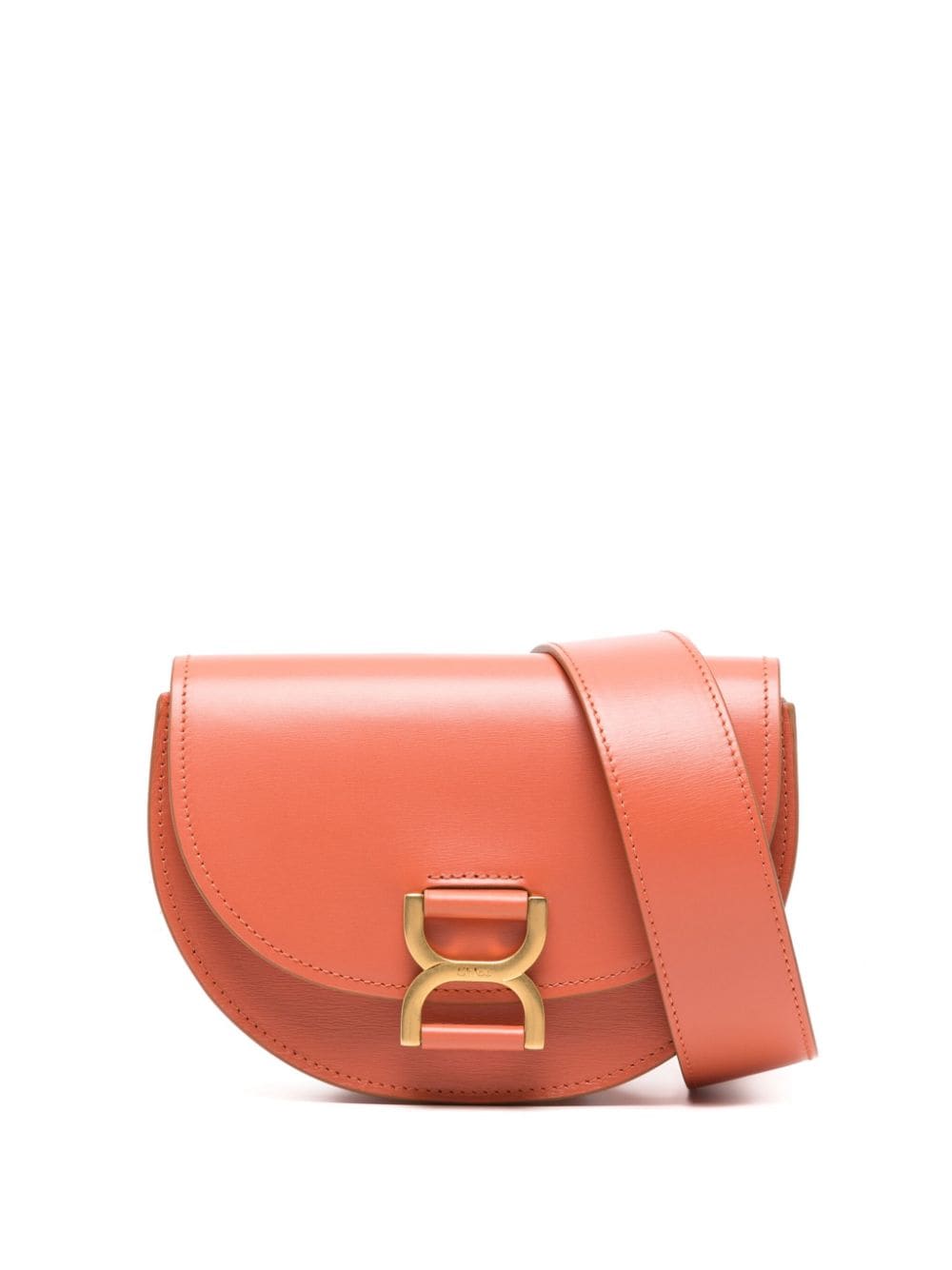 Chloé Women's Mini Marcie Crossbody Bag in Orange | Size UNI | CHC23AP847K82