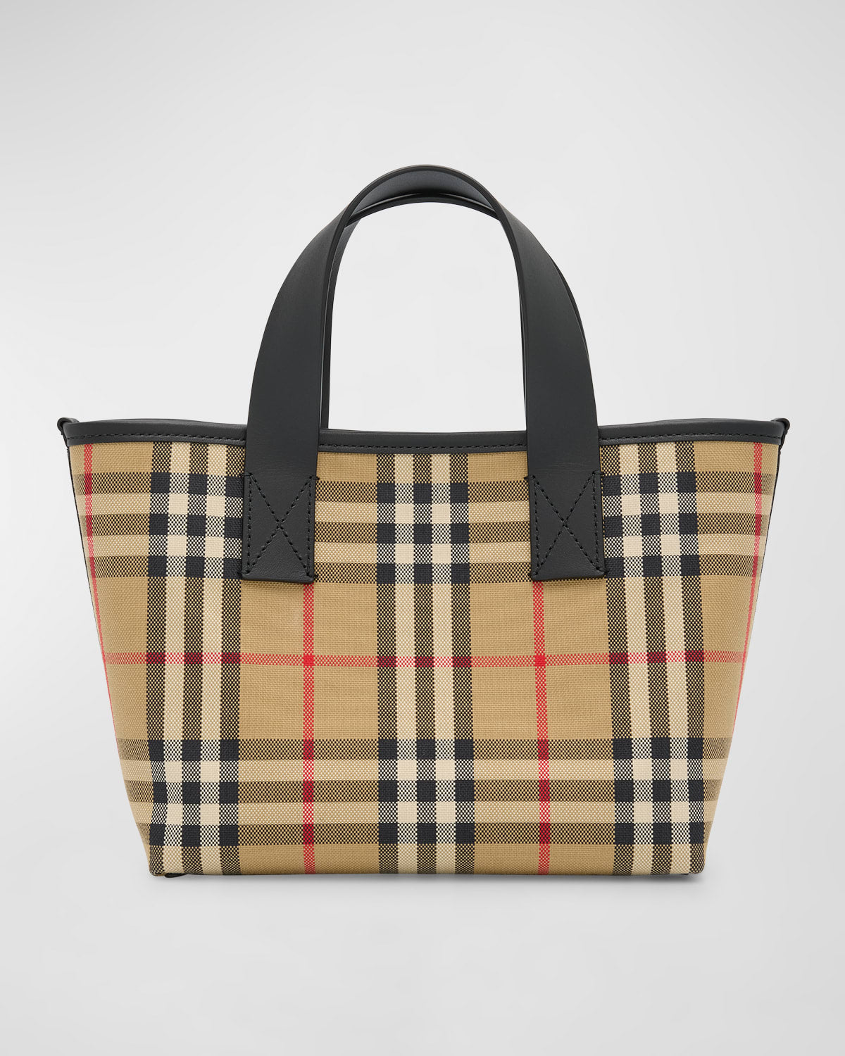 Burberry Kid's Check Tote Bag