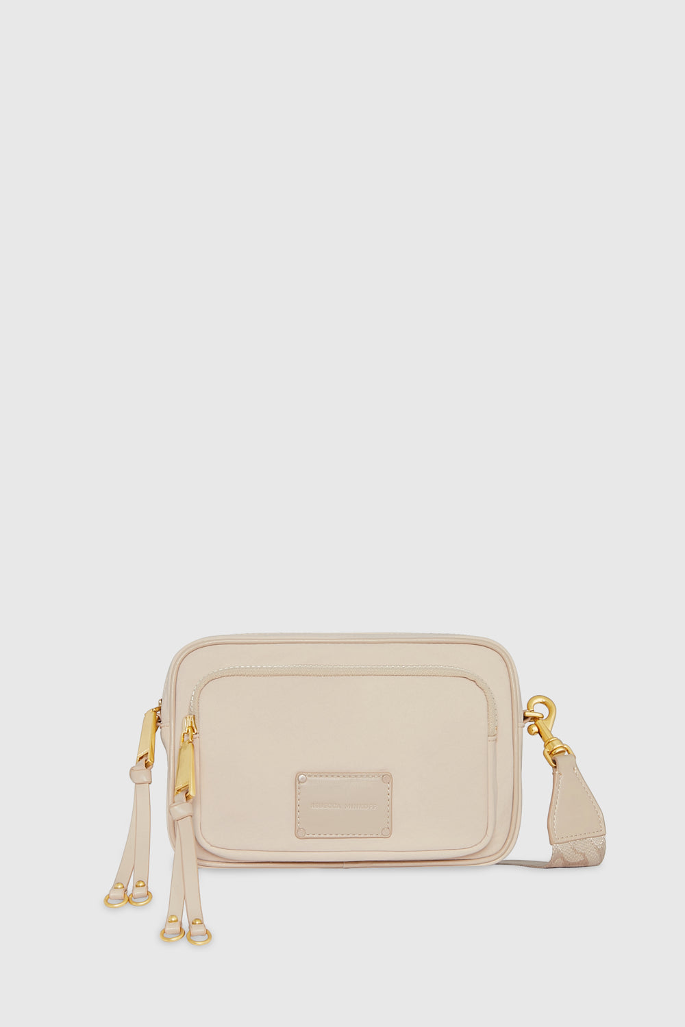 Rebecca Minkoff Nolita Nylon Crossbody Bag In Stone