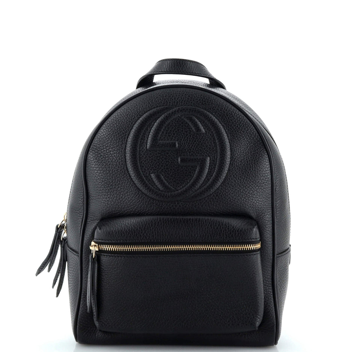 Gucci GUCCI Soho Chain Backpack Leather