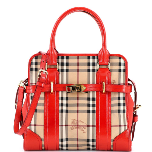 Minford Satchel Haymarket Coated Canvas Medium