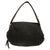 Black Signature Canvas And Leather Shoulder Bag