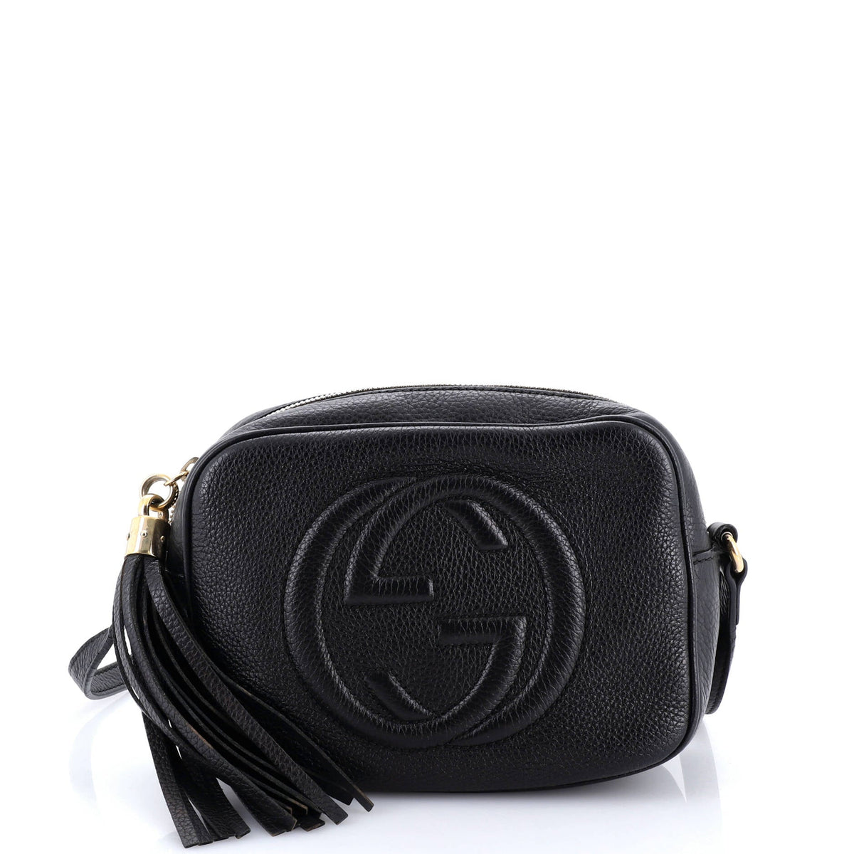 Gucci GUCCI Soho Disco Crossbody Bag Leather Small