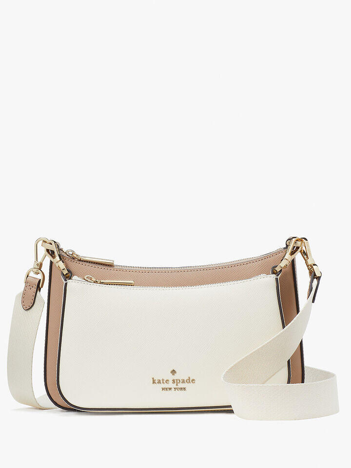 Kate Spade Au Duet Colorblock Saffiano Leather Crossbody