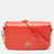 Orange Patent and Leather Mini Robinson Crossbody Bag