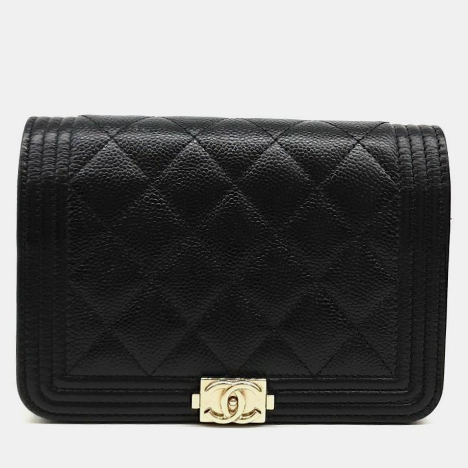 Chanel Caviar Boy WOC Mini Crossbody Bag