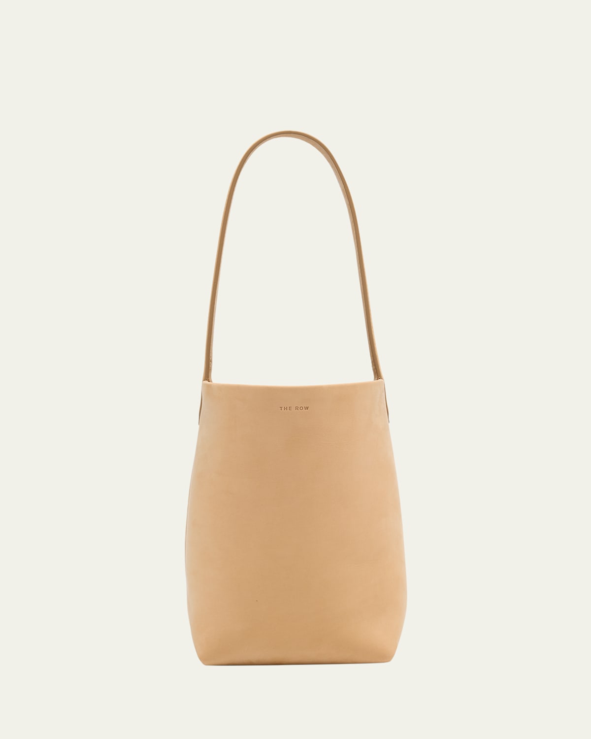 The Row Park Small North-South Tote Bag in Nubuck Leather