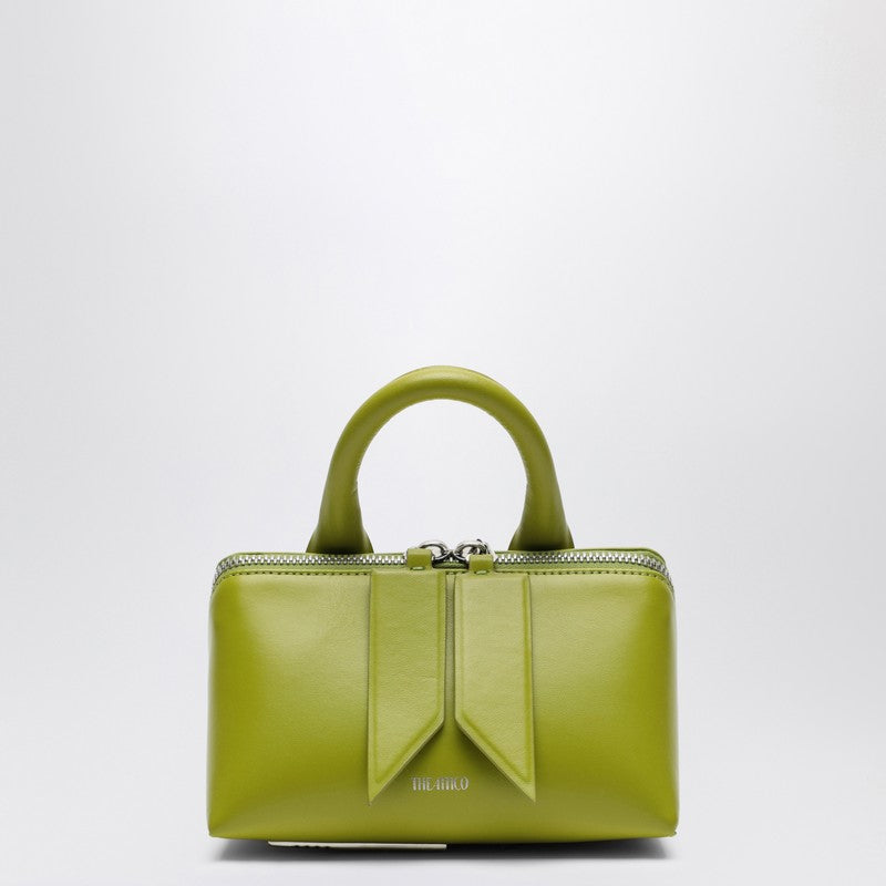 The Attico Green Leather Mini Bag Friday