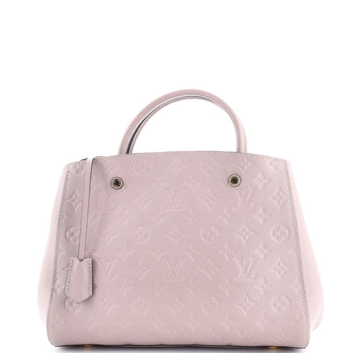 Montaigne Handbag Monogram Empreinte Leather MM