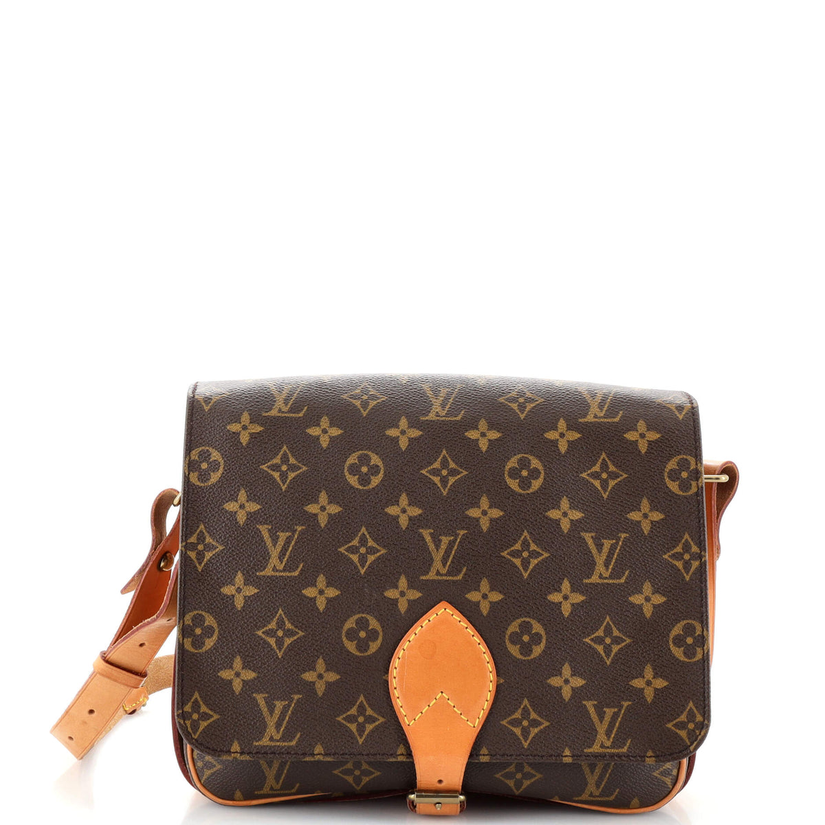 Louis Vuitton Cartouchiere Handbag Monogram Canvas GM