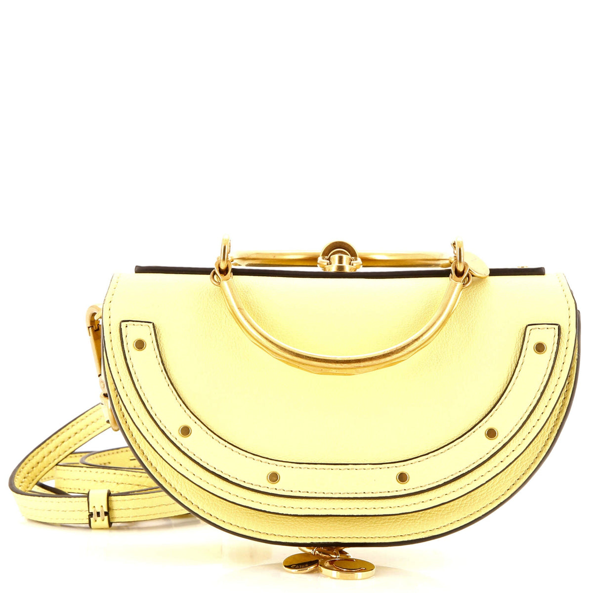 Chloe CHLOE Nile Crossbody Bag Leather Mini