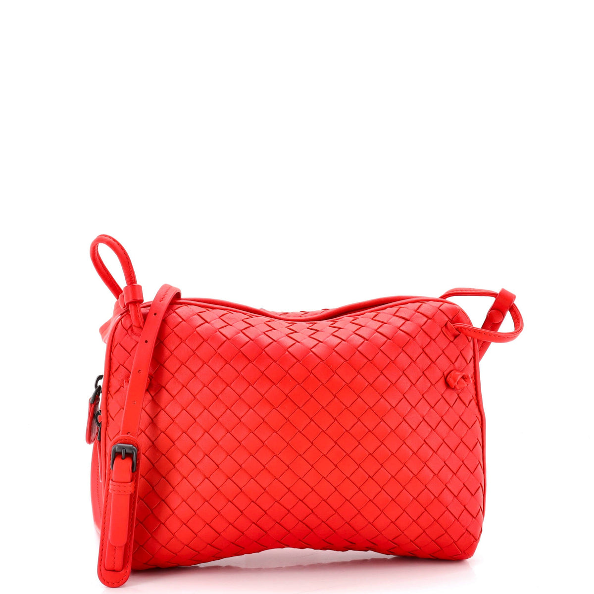 Bottega Veneta Nodini Crossbody Bag Intrecciato Nappa Small
