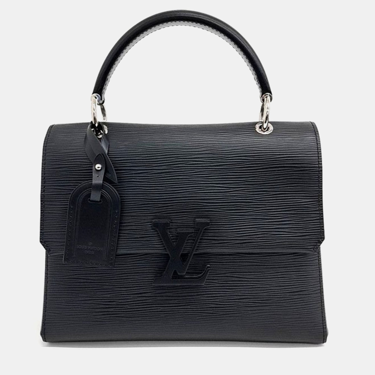 Louis Vuitton Black Epi Grenelle PM Top Handle Bag