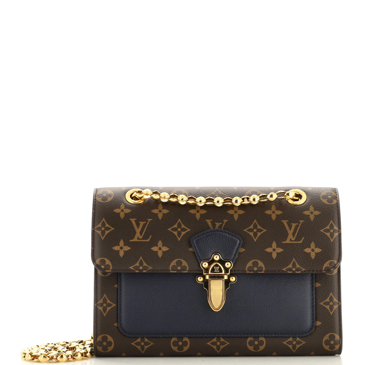 Louis Vuitton Victoire Handbag Monogram Canvas and Leather