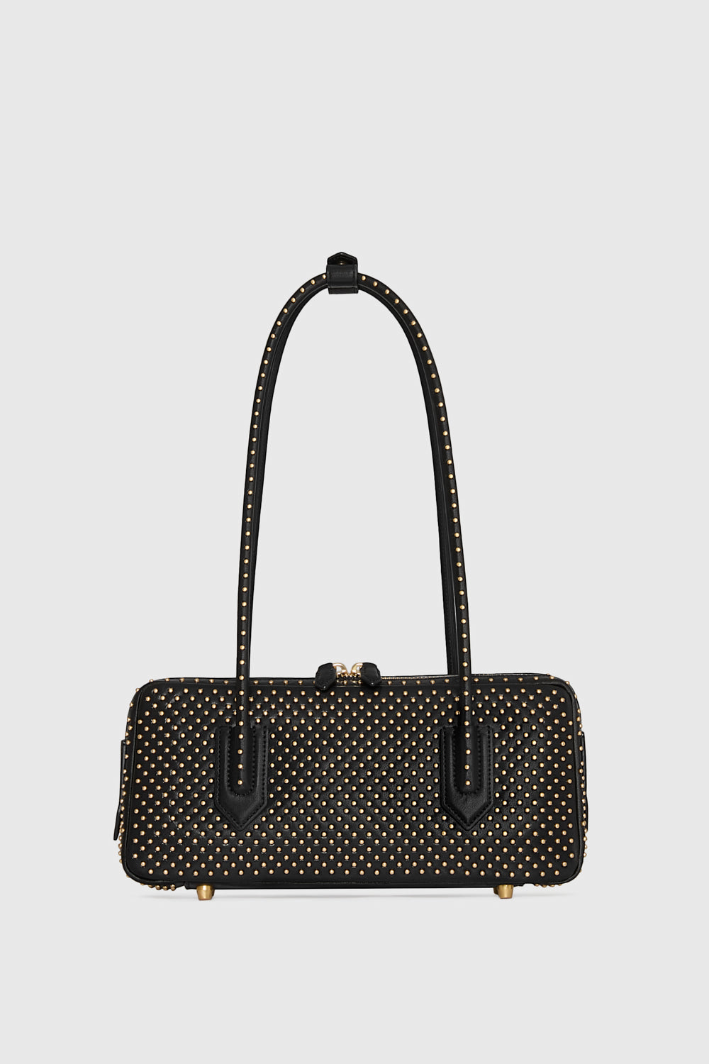 Rebecca Minkoff The Brief Studded Shoulder Bag In Black