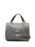 Women's Postina Daily Baby Leather Handbag in Grey | Size UNI | 068010BABYDAILYZ0130