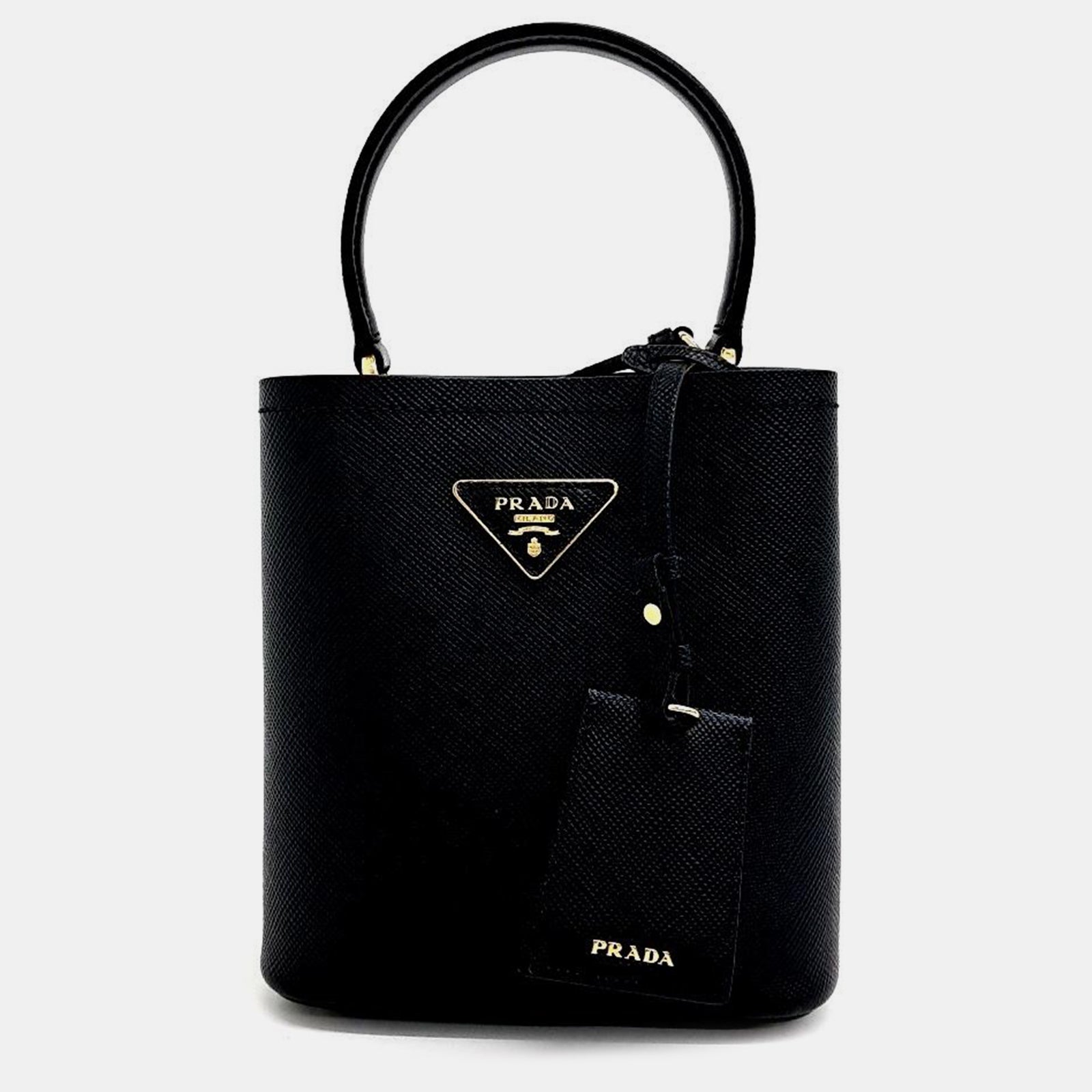 Prada Saffiano Pannier Tote and Shoulder Bag