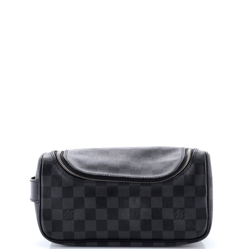 Toiletry Pouch Damier Graphite
