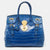 Blue Shine Crocodile Ricky 33 Tote