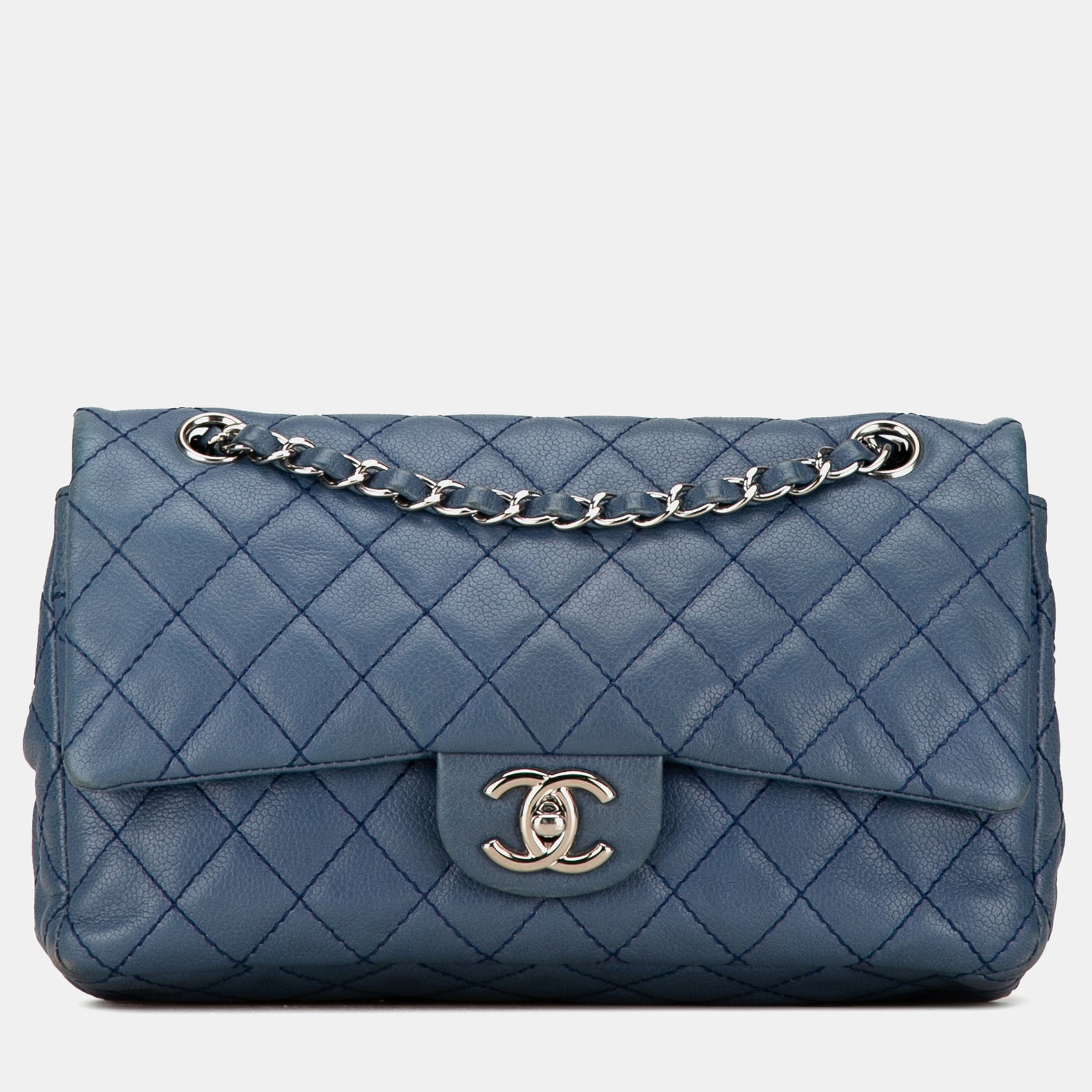 Chanel Caviar Classique Moyen Double Flap