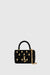 Edie Top Handle With Heart Studs Bag In Black/Heart Studs