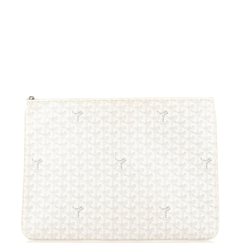 GOYARD Senat Zip Pouch Coated Canvas GM