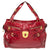 Red Patent Leather Satchel