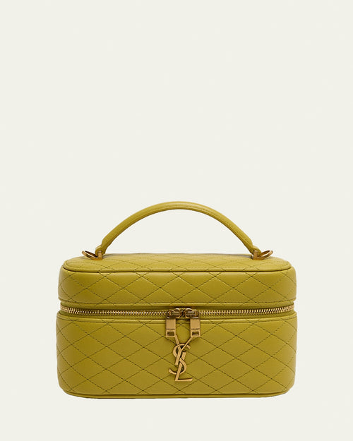 Gaby Vanity Quilted Leather Bag