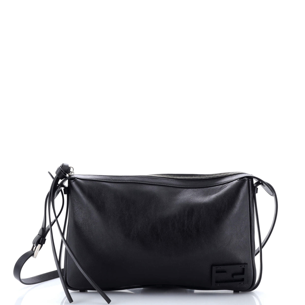 Fendi FENDI Simply Shoulder Bag Leather Medium