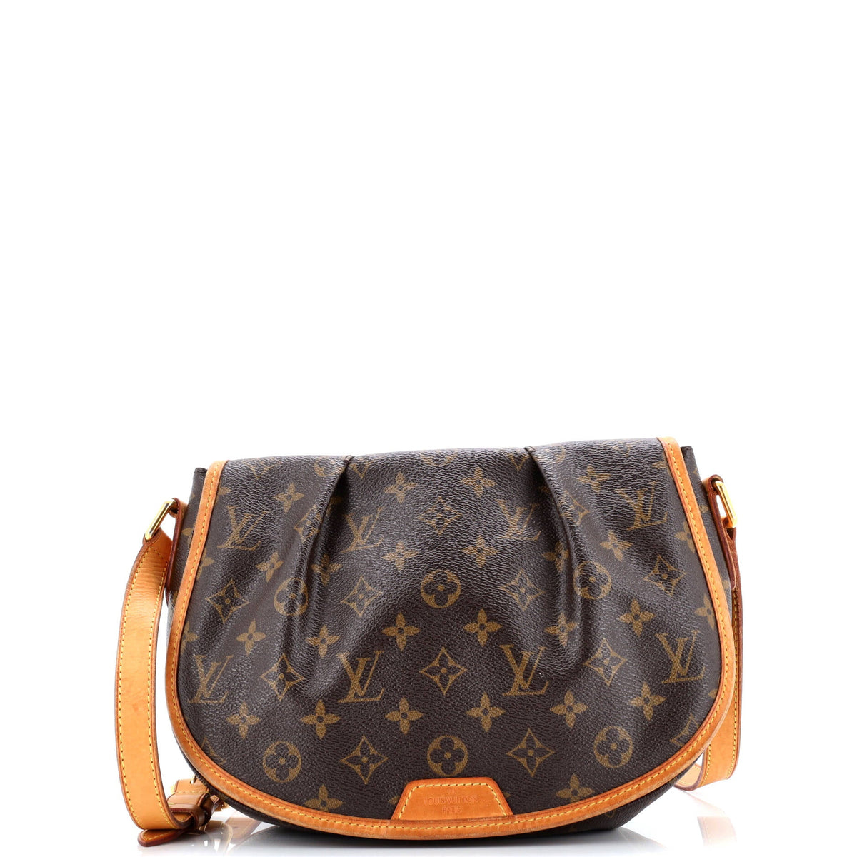 Louis Vuitton Menilmontant Handbag Monogram Canvas PM