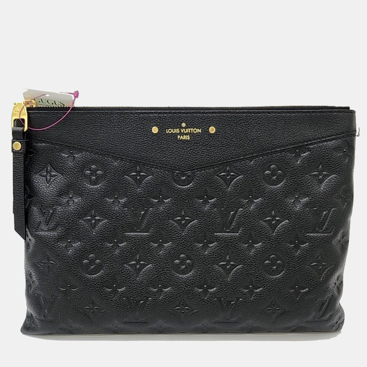 Louis Vuitton Black Monogram Empreinte Leather Daily Pouch