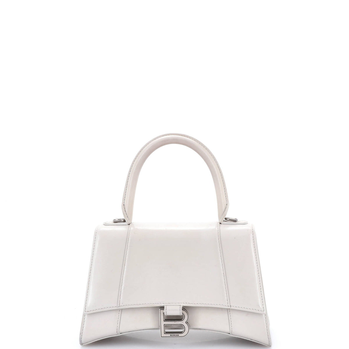 Balenciaga Hourglass Top Handle Bag Leather Small