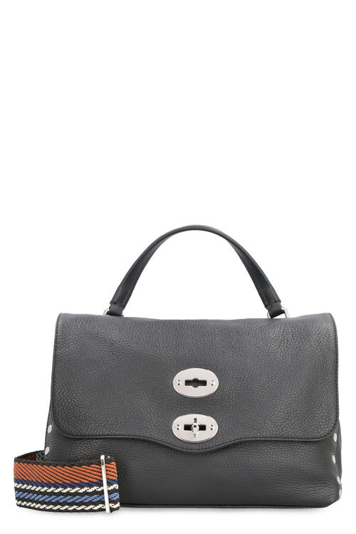 Women's Postina S Leather Bag in Black | Size UNICA | 0680100050000S