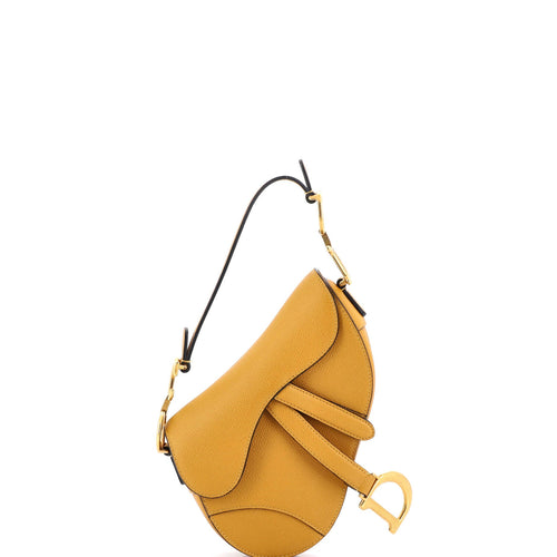 Saddle Handbag Leather Mini