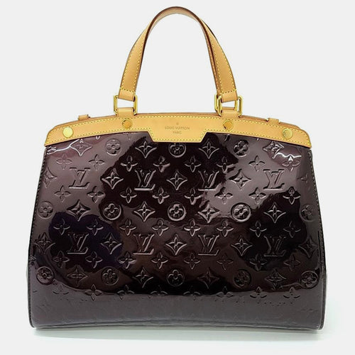 Amaranth Vernis Brea GM Handbag
