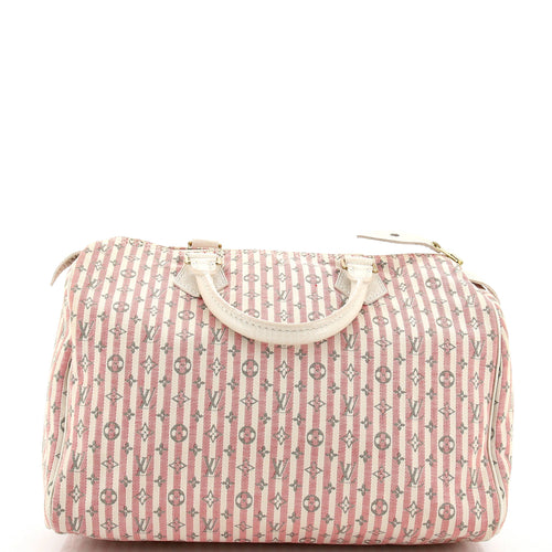 Speedy Handbag Mini Lin Croisette 30